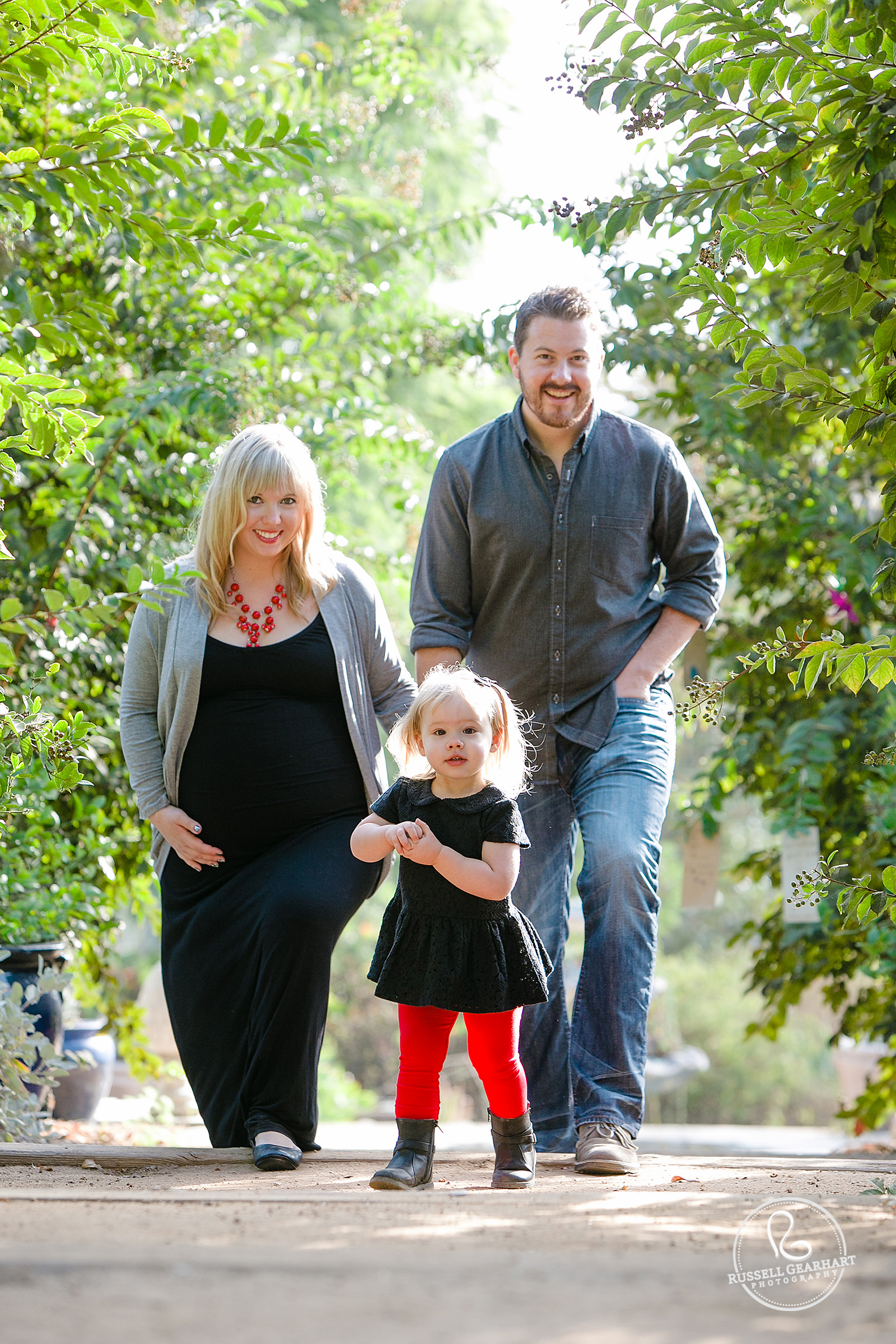 Pasadena Family Portrait: Goyette Family, Local Garden in Pasadena, CA – Russell Gearhart Photography – www.gearhartphoto.com 