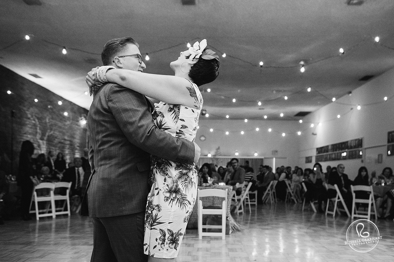 First Dance – Offbeat Hollywood Wedding – Russell Gearhart Photography – www.gearhartphoto.com
