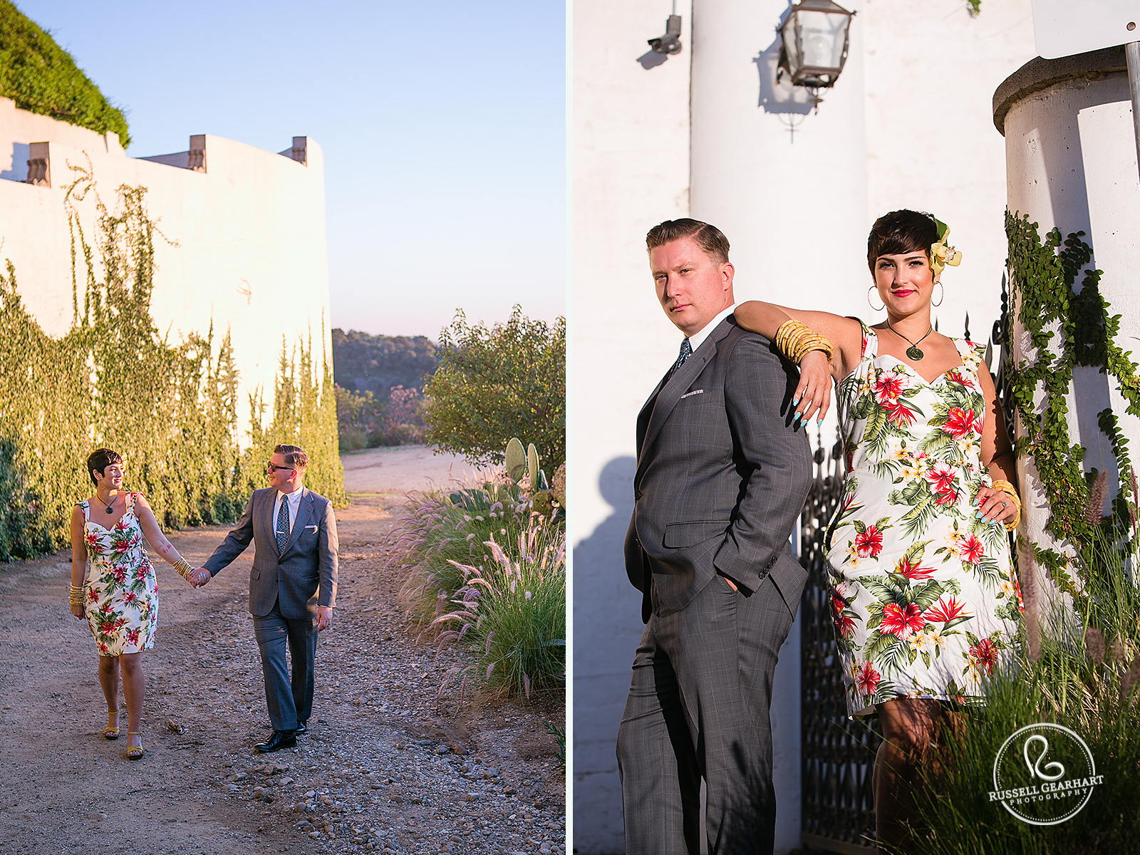 Hollywood Sign Wedding Portraits – Russell Gearhart Photography – www.gearhartphoto.com