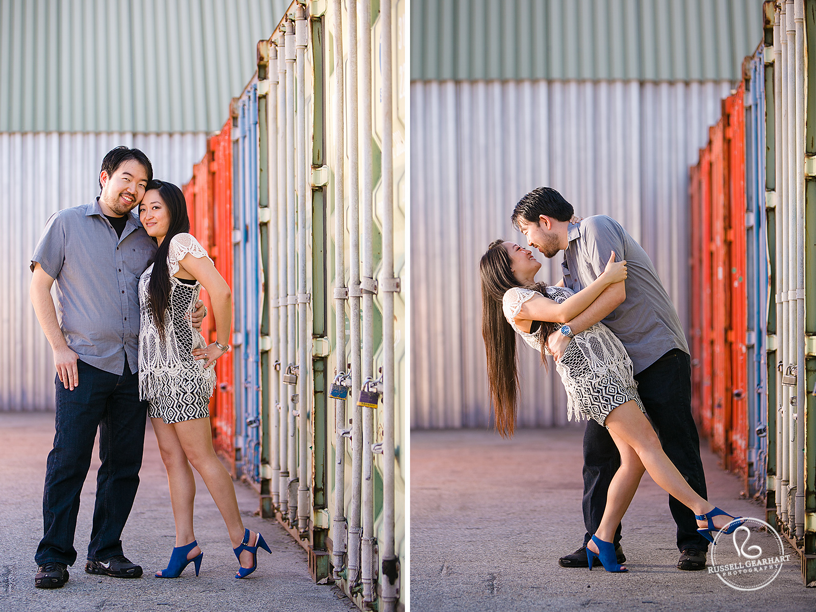Los Angeles Industrial Engagement Session – Russell Gearhart Photography – www.gearhartphoto.com
