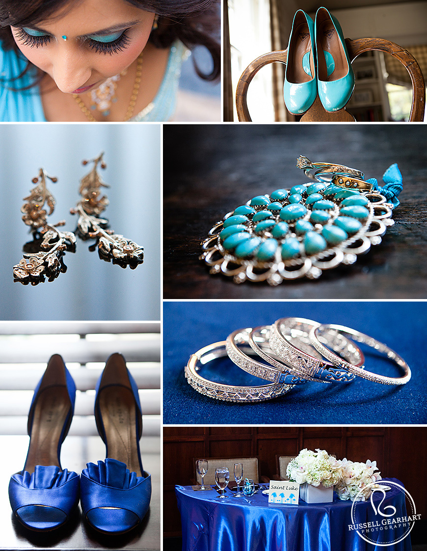 Wedding Inspiration Board: Something Blue - Russell Gearhart Photography - www.gearhartphoto.com