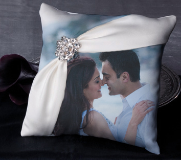 Engagement Photo Decoration Ideas: Ring Pillow - Russell Gearhart Photography - www.gearhartphoto.com