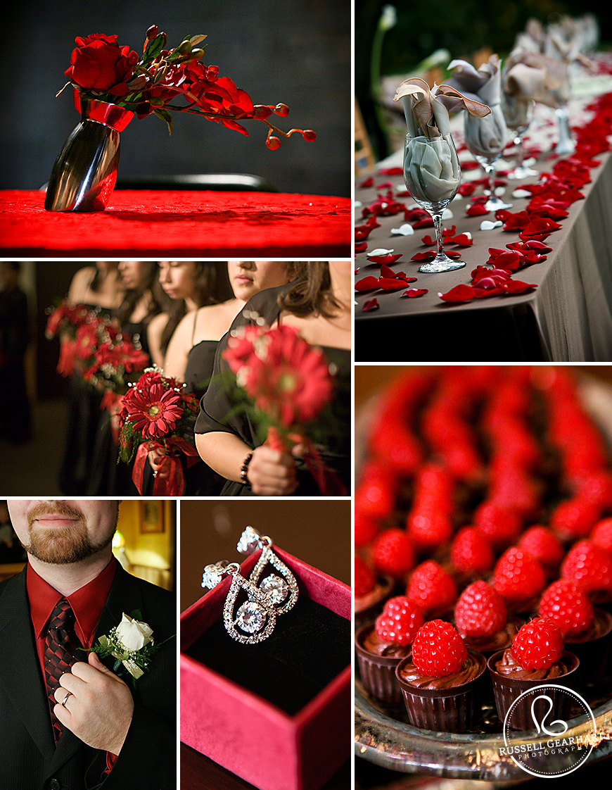 Wedding Inspiration Board: Bold and Powerful Red - Russell Gearhart Photography - www.gearhartphoto.com