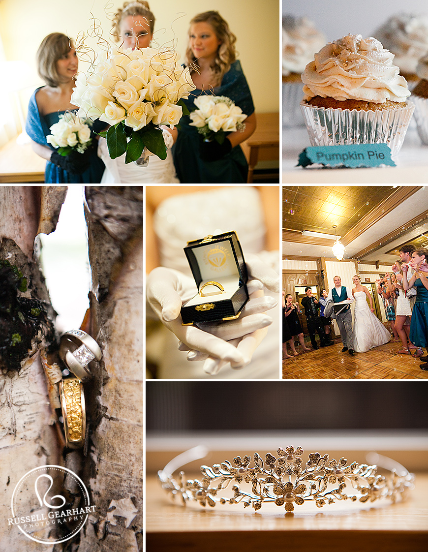 Wedding Inspiration Board: Alaskan Gold, Gold Themed Wedding - Russell Gearhart Photography - www.gearhartphoto.com