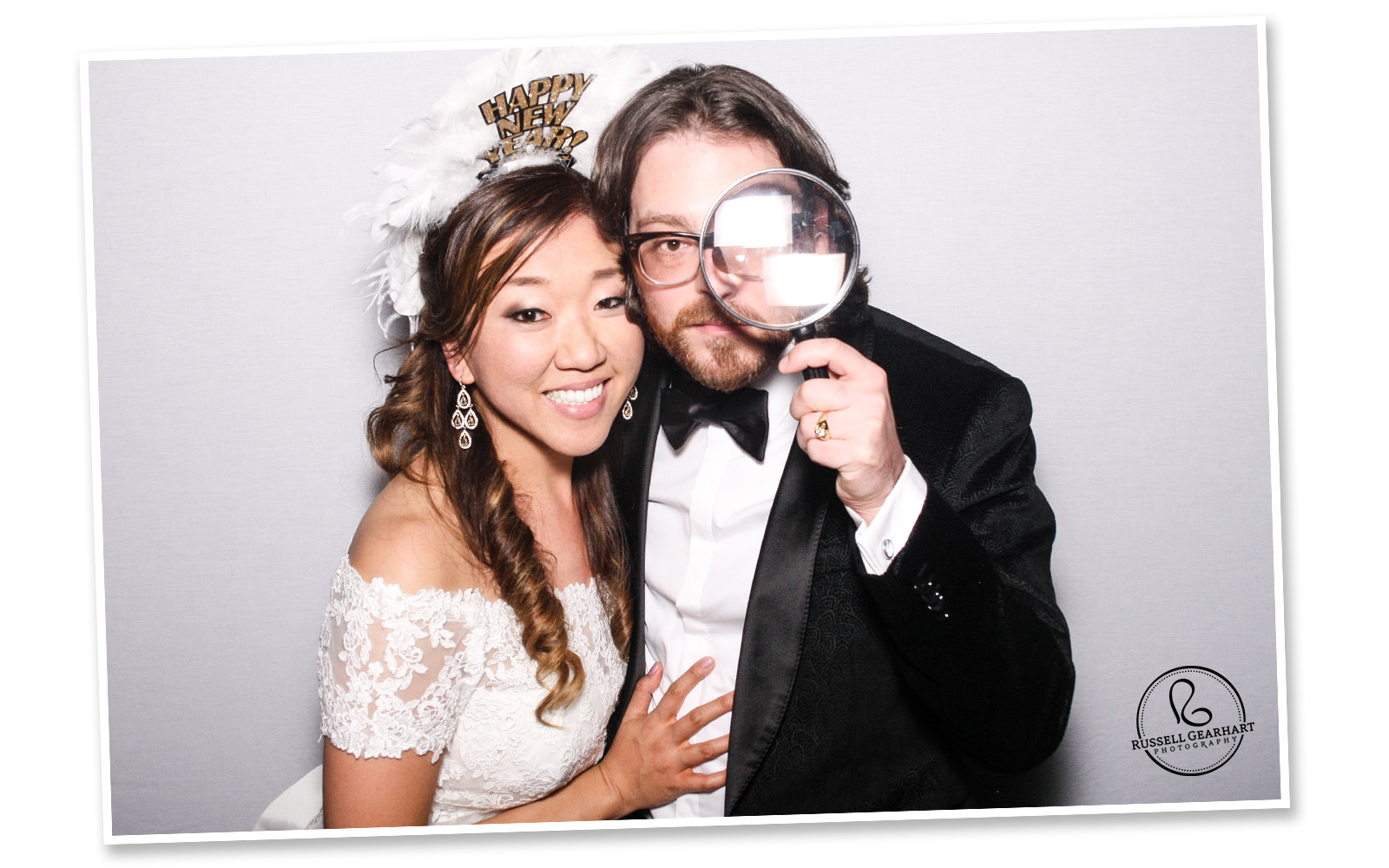 New Year’s Wedding Photobooth: Mina + Michael, Santa Monica, CA – Russell Gearhart Photography – www.gearhartphoto.com