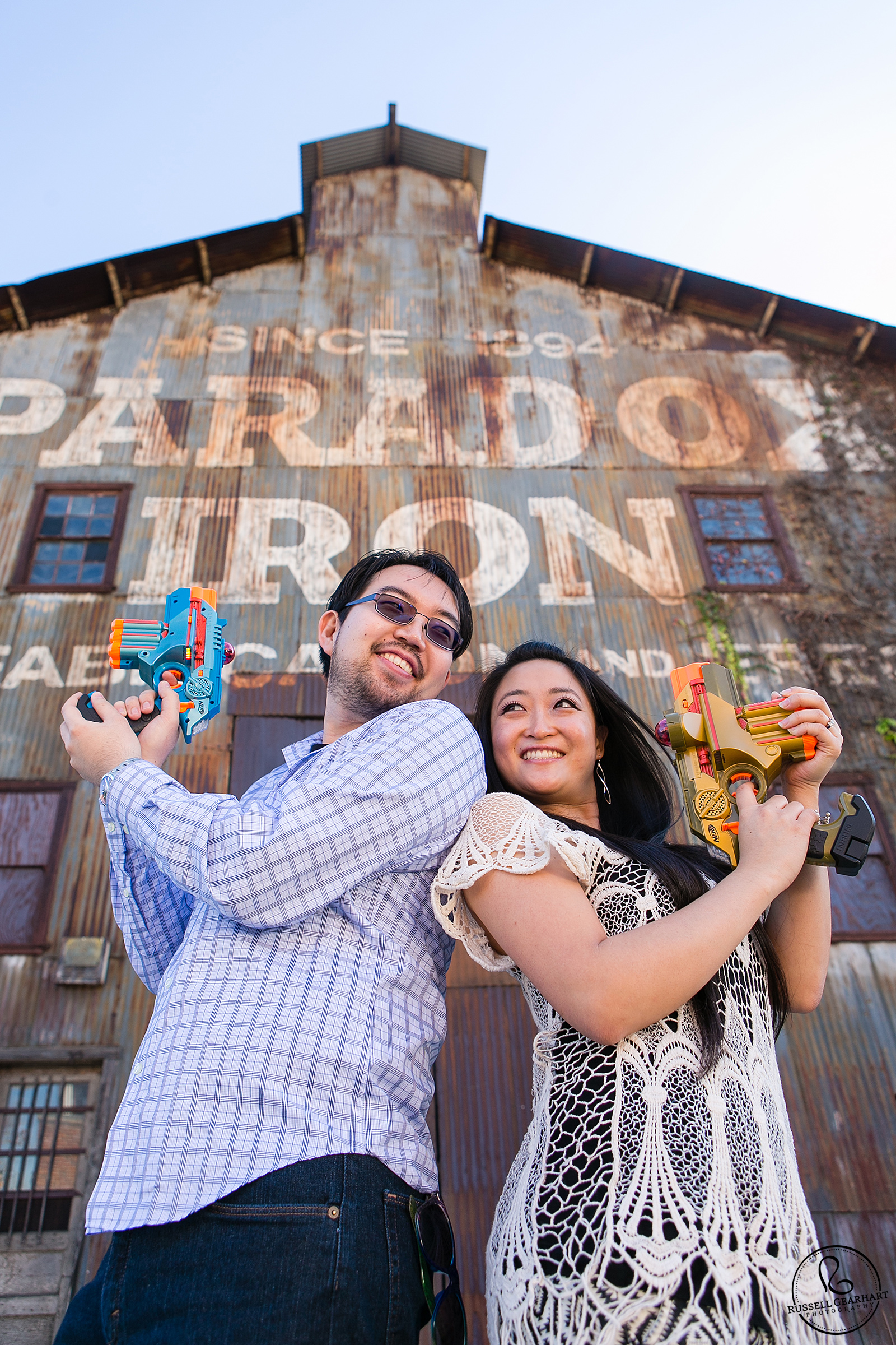 Los Angeles Engagement Portraits: The Brewery - Russell Gearhart Photography - www.gearhartphoto.com