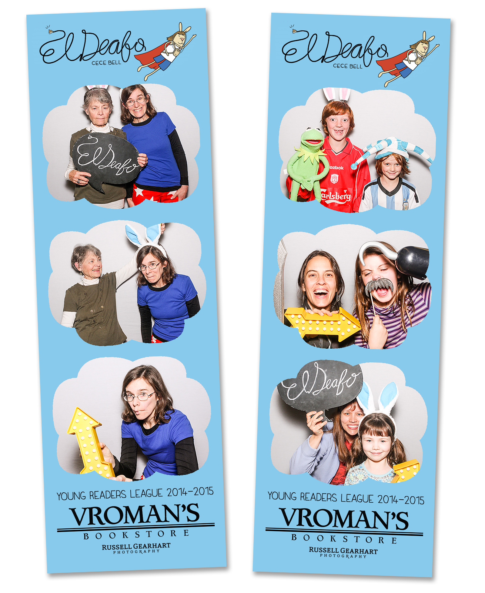 Pasadena Photobooth: El Deafo Book Event at Vroman’s Bookstore – Russell Gearhart Photography – www.gearhartphoto.com