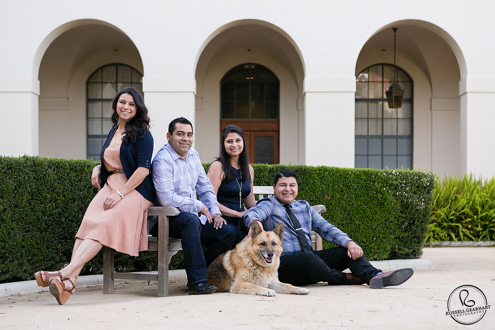Pasadena City Hall Family Portrait - Russell Gearhart Photography - www.gearhartphoto.com