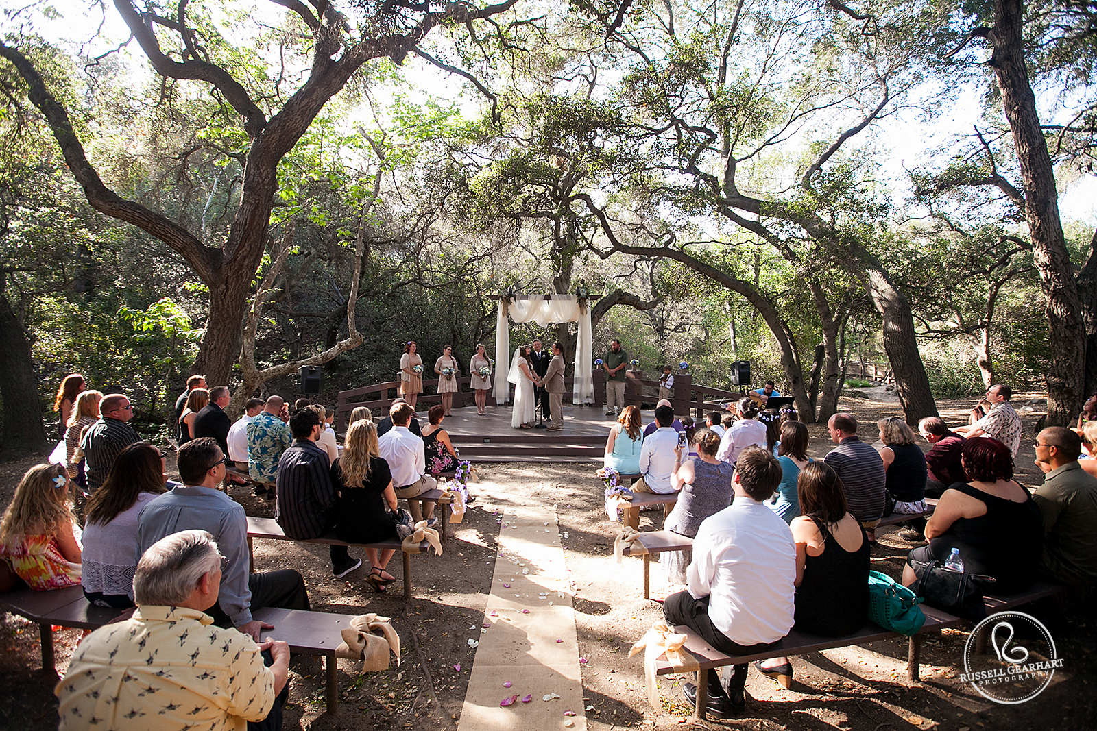 Oak Canyon Nature Center Wedding Ceremony: Orange County, CA – Russell Gearhart Photography – www.gearhartphoto.com  