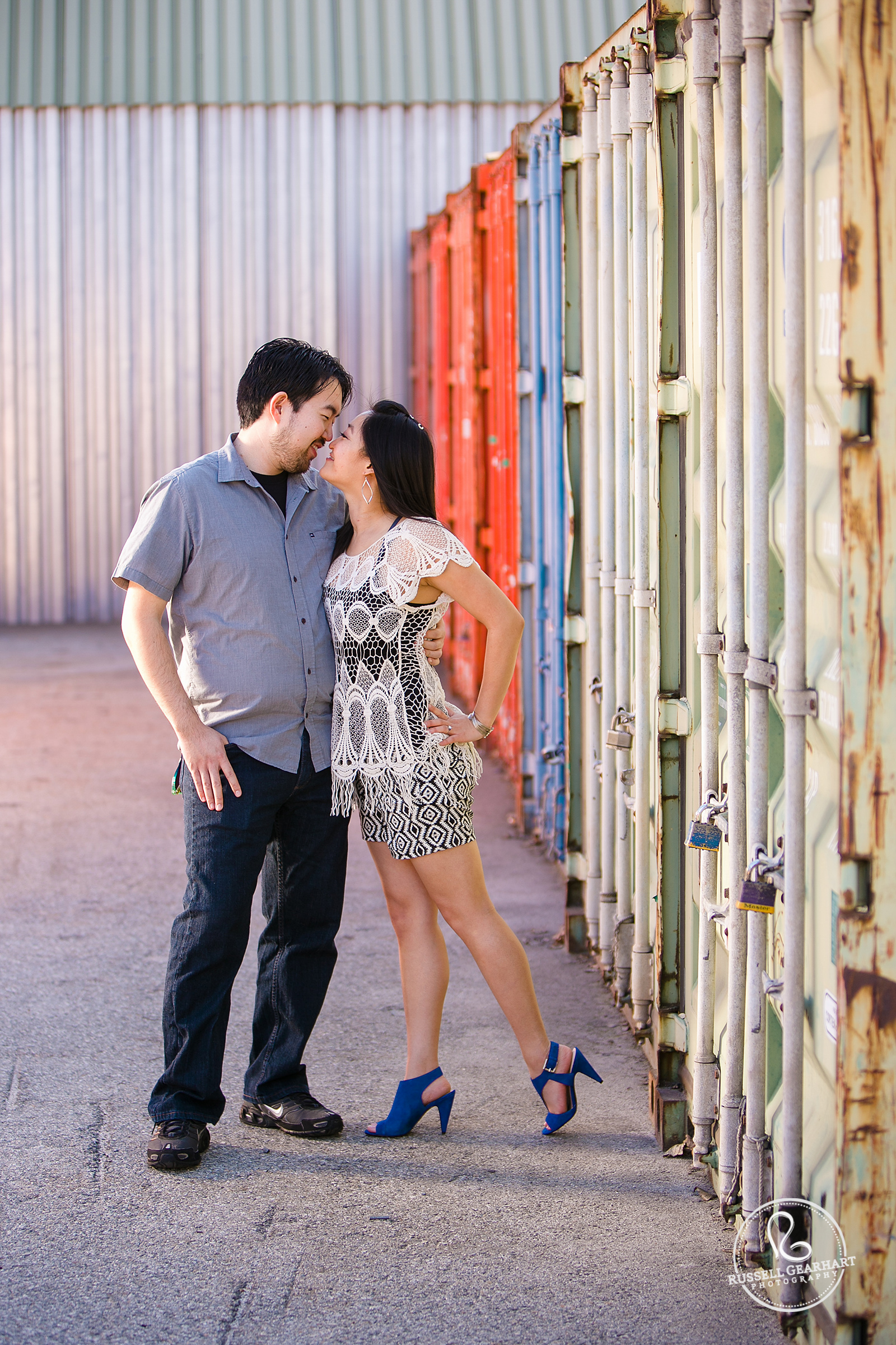 Los Angeles Industrial Engagement Session – Russell Gearhart Photography – www.gearhartphoto.com