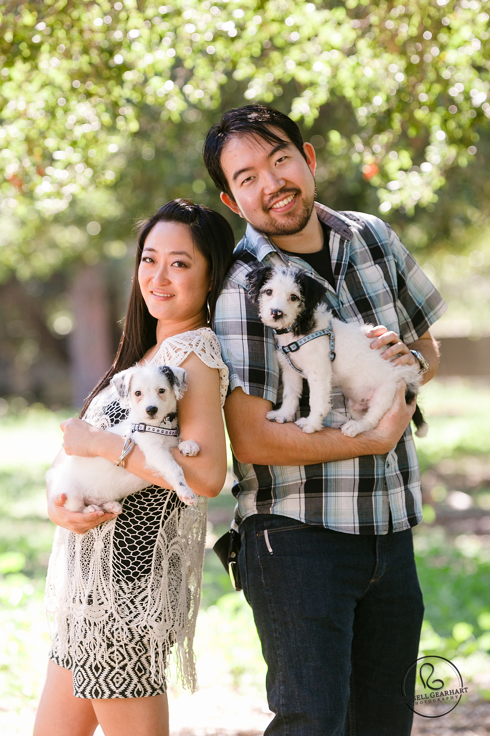 Pasadena Engagement Portraits with Pets – Russell Gearhart Photography – www.gearhartphoto.com
