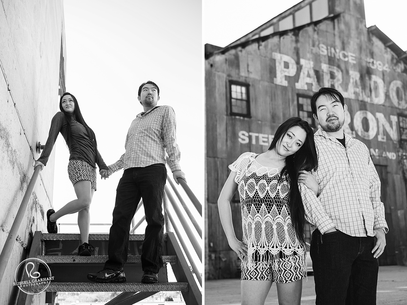 Los Angeles Brewery Engagement Portraits – Russell Gearhart Photography – www.gearhartphoto.com