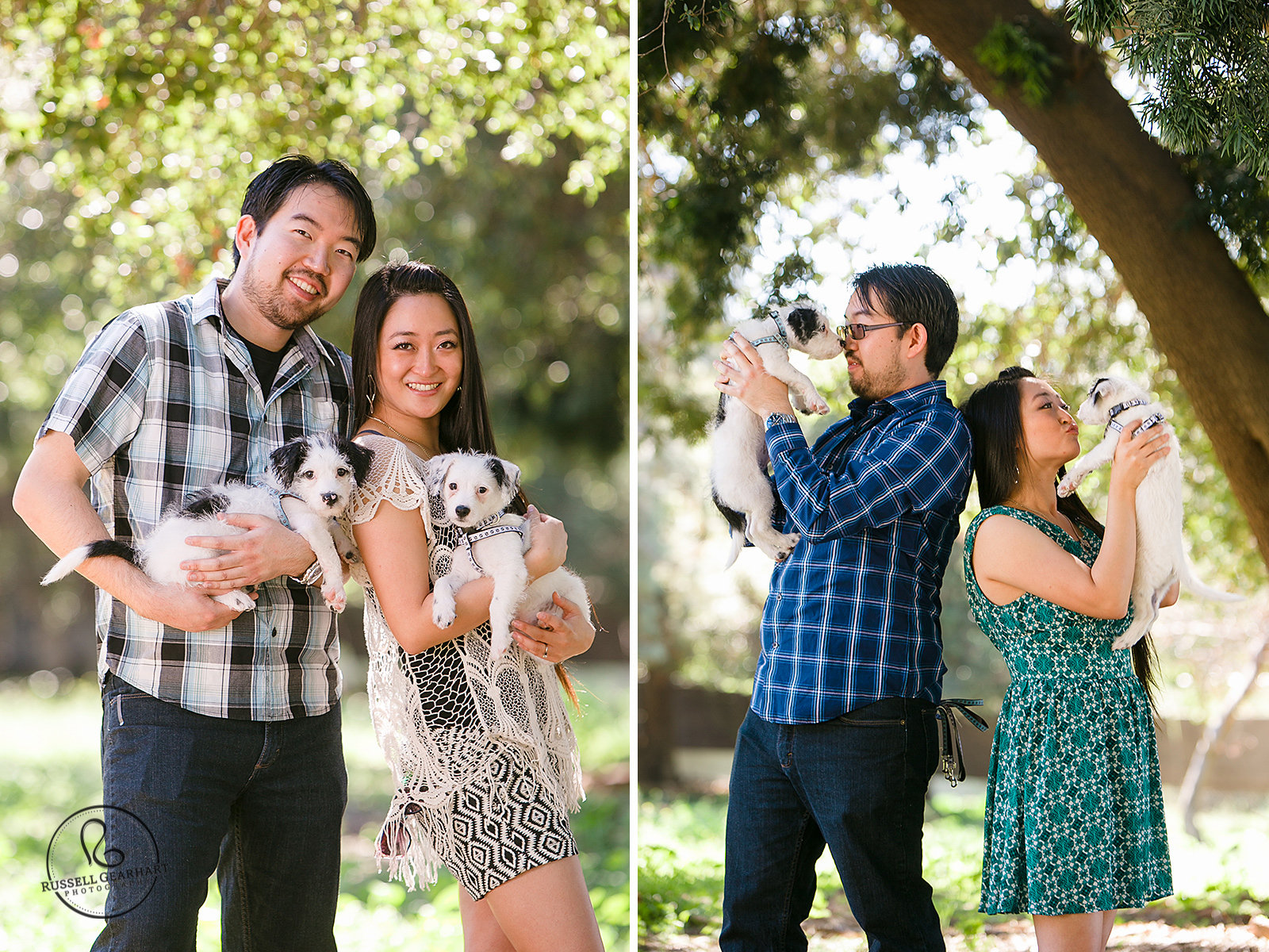 Pasadena Outdoor Park Engagement Portraits – Russell Gearhart Photography – www.gearhartphoto.com