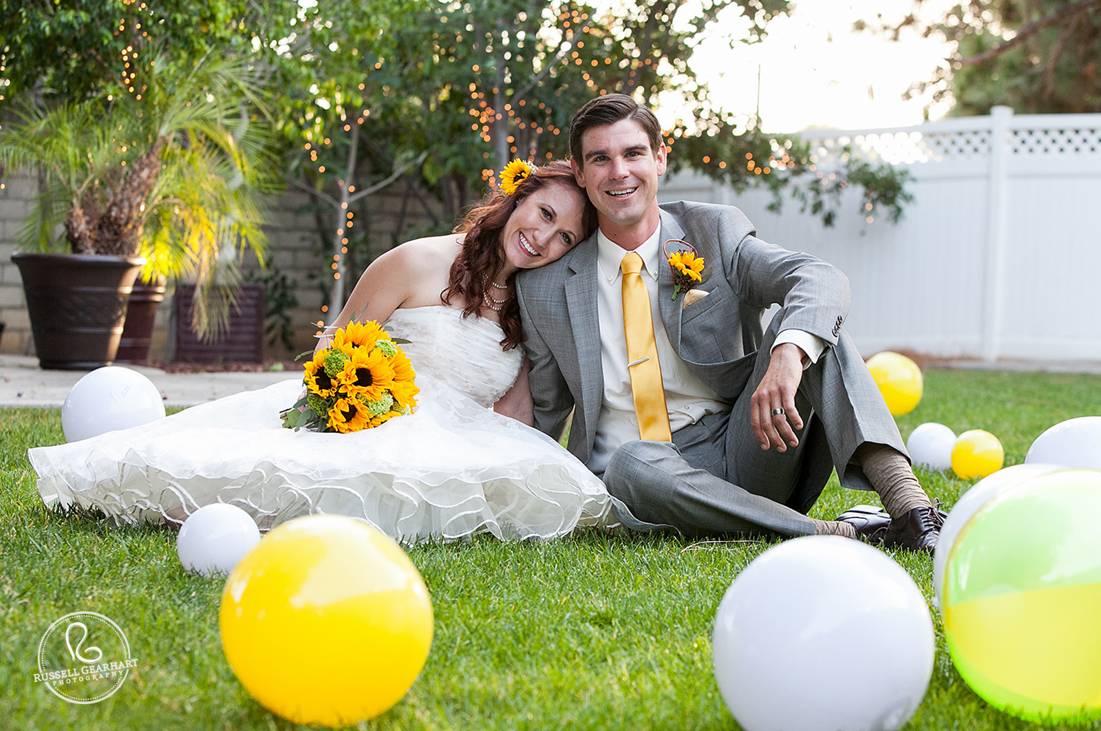 Sunflower Wedding – Knott’s Berry Farm – Russell Gearhart Photography – www.gearhartphoto.com