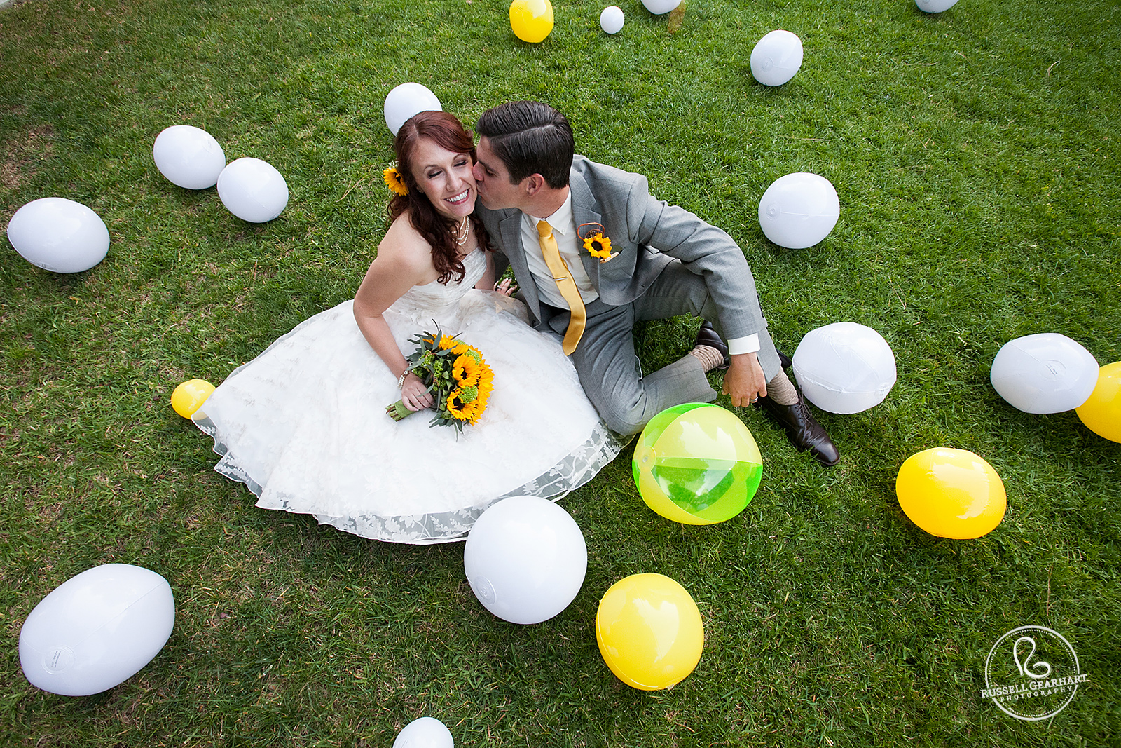 Sunflower Wedding – Southern California Wedding – Russell Gearhart Photography – www.gearhartphoto.com