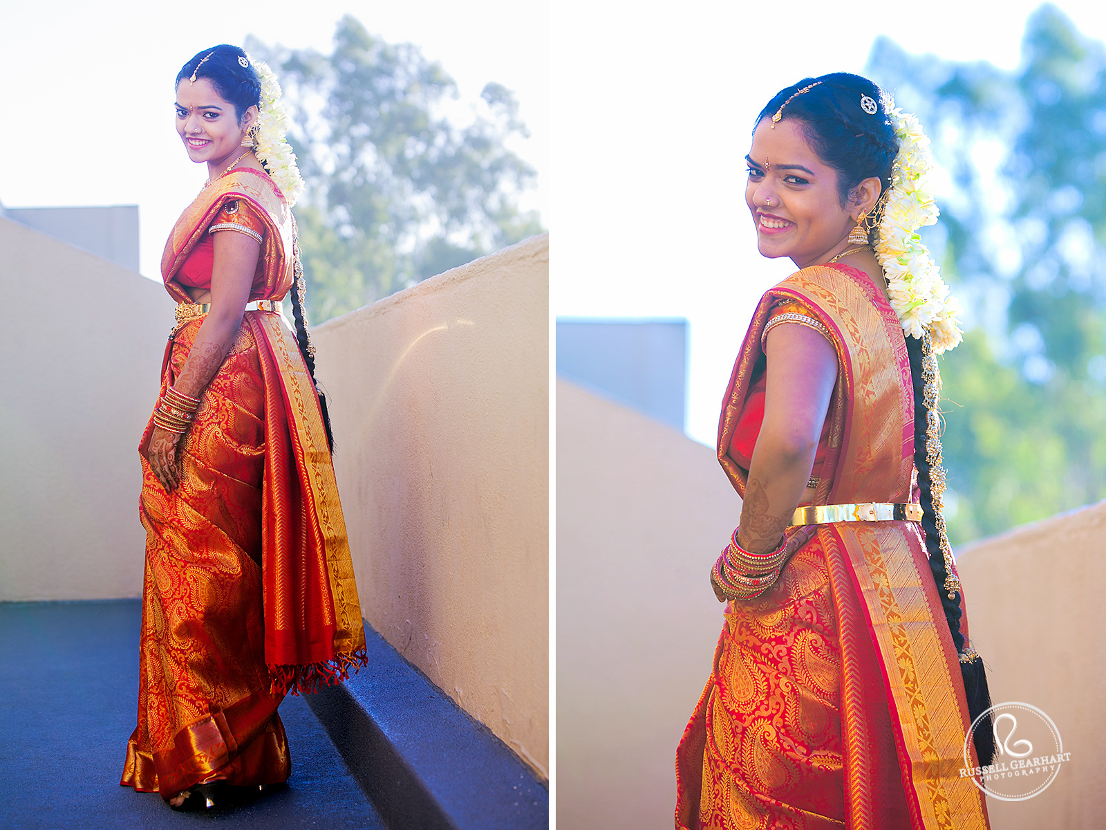 Indian Bride - Manhattan Beach Indian Wedding – Russell Gearhart Photography – www.gearhartphoto.com