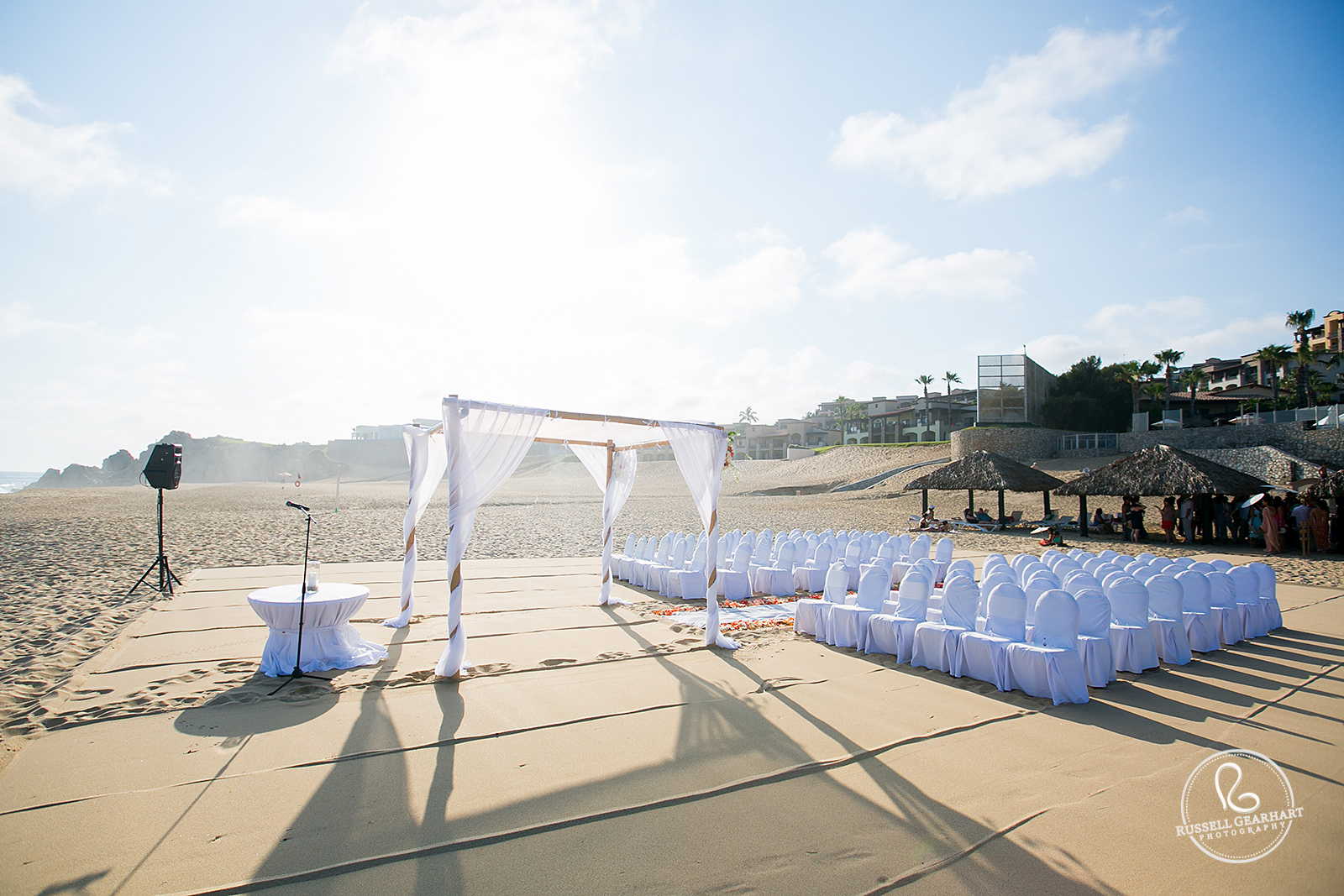Beach Ceremony – Cabo Beach Wedding – Russell Gearhart Photography – www.gearhartphoto.com