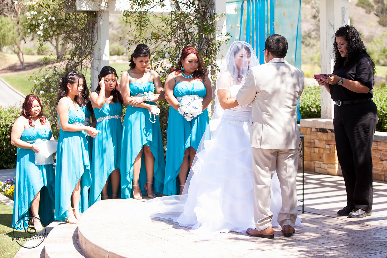 Morning Ceremony - Outdoor Orange County Wedding – Russell Gearhart Photography – www.gearhartphoto.com