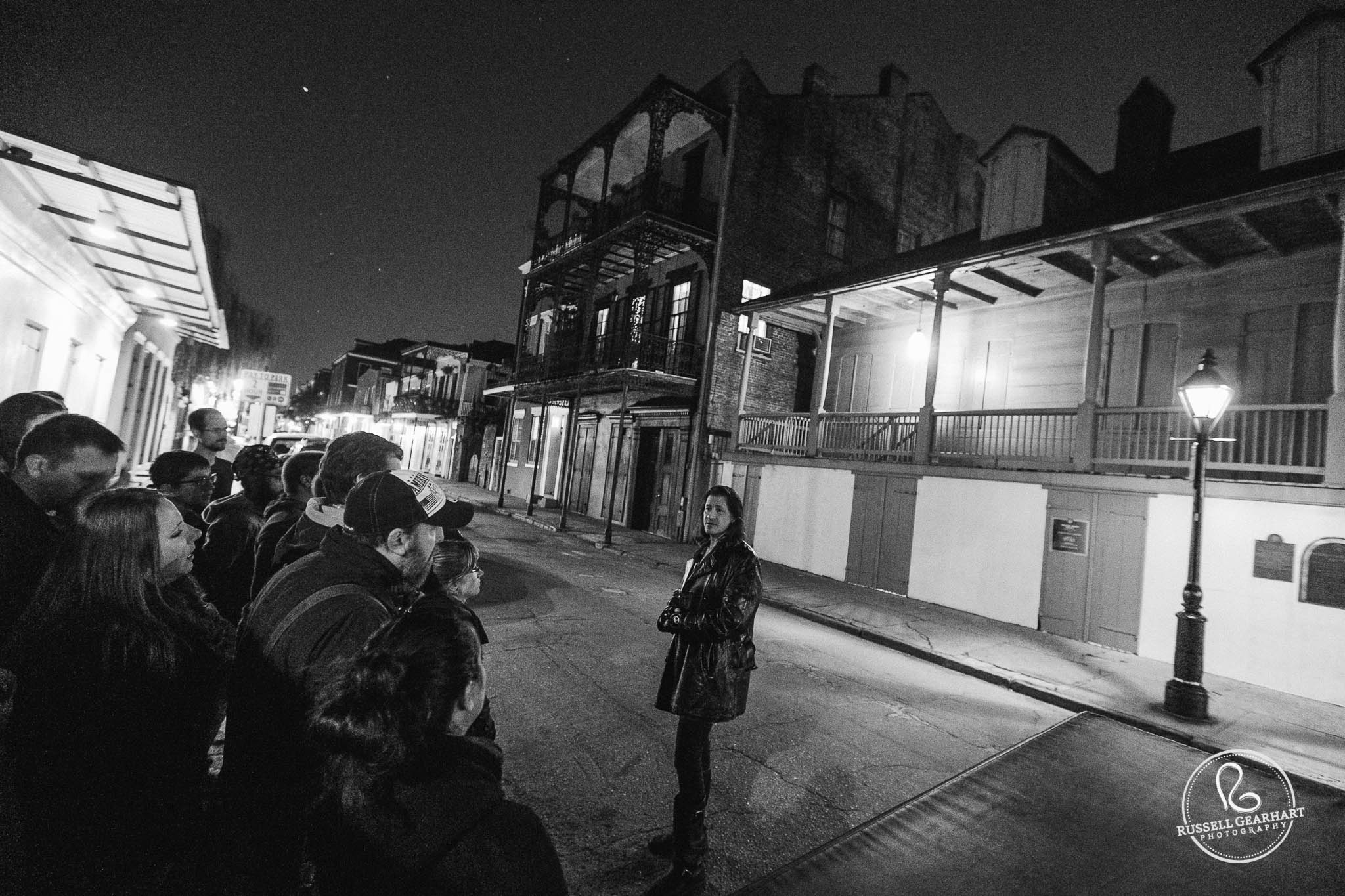 New Orleans is one of the most haunted cities in the country, so of course, we went on a ghost tour!
